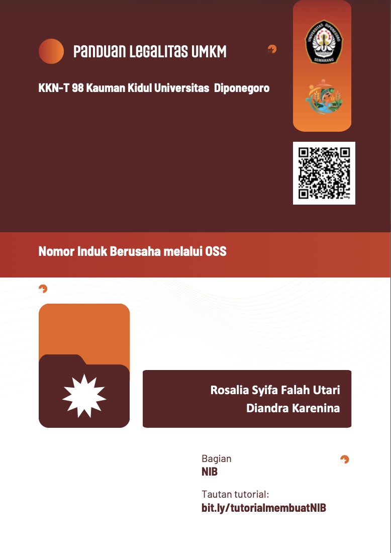 Cover Panduan Legalitas UMKM